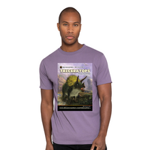 Load image into Gallery viewer, DinoEncounters Triceratops Augmented Reality Dinosaur Men's T-shirt!
