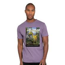 Load image into Gallery viewer, DinoEncounters Compsognathus Augmented Reality Dinosaur Men's T-shirt!