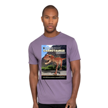 Load image into Gallery viewer, DinoEncounters Carnataurus Augmented Reality Dinosaur Men's T-shirt!