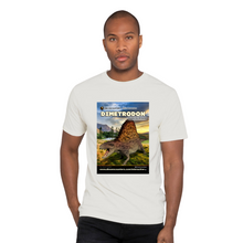 Load image into Gallery viewer, DinoEncounters Dimetrodon Augmented Reality Dinosaur Men's T-shirt!