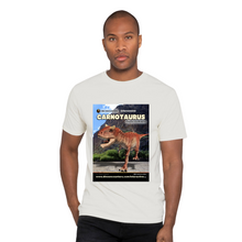 Load image into Gallery viewer, DinoEncounters Carnataurus Augmented Reality Dinosaur Men's T-shirt!