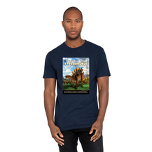 Load image into Gallery viewer, DinoEncounters Stegosaurus Augmented Reality Dinosaur Men's T-shirt!