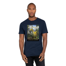 Load image into Gallery viewer, DinoEncounters Compsognathus Augmented Reality Dinosaur Men's T-shirt!