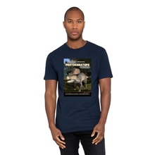 Load image into Gallery viewer, DinoEncounters Protoceratops Augmented Reality Dinosaur Men's T-shirt!