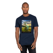 Load image into Gallery viewer, DinoEncounters Troodon  Augmented Reality Dinosaur Men's T-shirt!