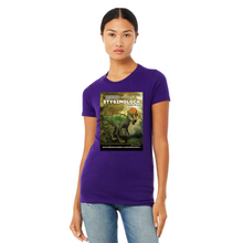 Load image into Gallery viewer, DinoEncounters Stygimoloch Augmented Reality Dinosaur Women's Fitted T-shirt