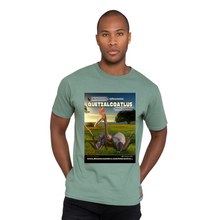 Load image into Gallery viewer, DinoEncounters Quetzalcoatlus Augmented Reality Dinosaur Men's T-shirt!