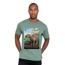 Load image into Gallery viewer, DinoEncounters Iguanodon Augmented Reality Dinosaur Men's T-shirt!