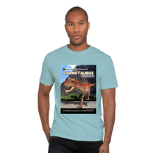 Load image into Gallery viewer, DinoEncounters Carnataurus Augmented Reality Dinosaur Men's T-shirt!