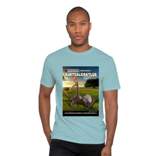 Load image into Gallery viewer, DinoEncounters Quetzalcoatlus Augmented Reality Dinosaur Men's T-shirt!
