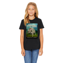 Load image into Gallery viewer, DinoEncounters Styracosaurus Augmented Reality Dinosaur Youth T-Shirt