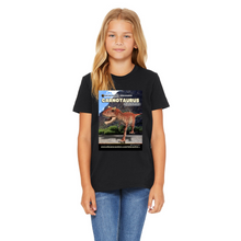 Load image into Gallery viewer, DinoEncounters Carnataurus Augmented Reality Dinosaur Youth T-Shirt