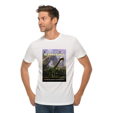 Load image into Gallery viewer, DinoEncounters Alamosaurus Augmented Reality Dinosaur  Men's T-shirt!