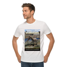 Load image into Gallery viewer, DinoEncounters Spinosaurus Augmented Reality Dinosaur Men's T-shirt!