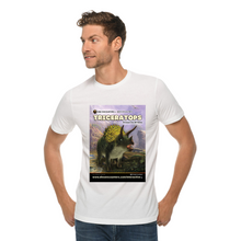 Load image into Gallery viewer, DinoEncounters Triceratops Augmented Reality Dinosaur Men&#39;s T-shirt!
