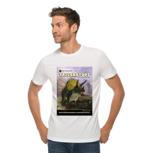 Load image into Gallery viewer, DinoEncounters Triceratops Augmented Reality Dinosaur Men's T-shirt!
