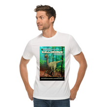 Load image into Gallery viewer, DinoEncounters Gallimimus Augmented Reality Dinosaur Men's T-shirt!