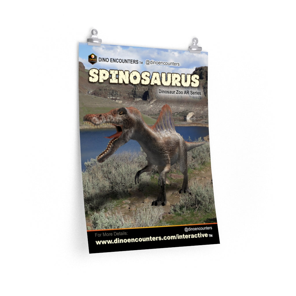 Spinosaurus Dinosaur Poster