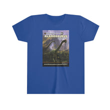 Load image into Gallery viewer, DinoEncounters Alamosaurus Augmented Reality Dinosaur Youth T-Shirt