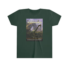 Load image into Gallery viewer, DinoEncounters Alamosaurus Augmented Reality Dinosaur Youth T-Shirt