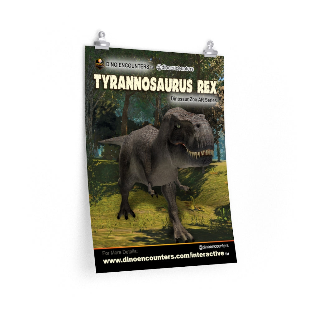 Tyrannosaurus Rex Dinosaur Poster