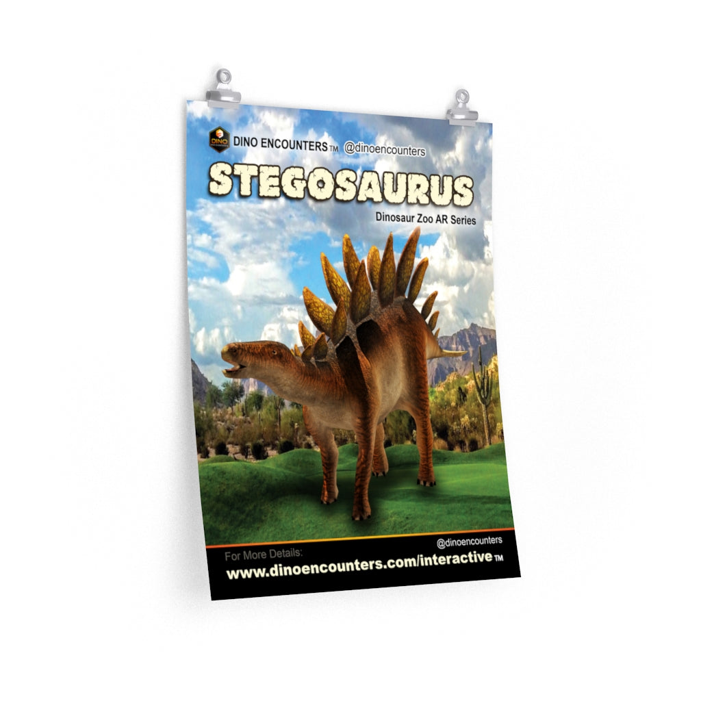Stegosaurus Dinosaur Poster