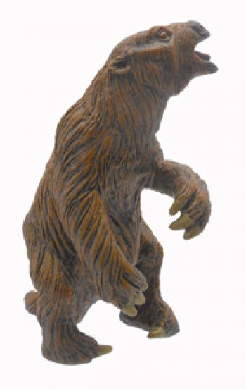 Megalonyx jeffersoni, ground sloth model, Now The West Virginia State Fossil