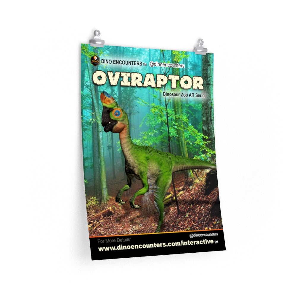 Oviraptor Dinosaur Poster
