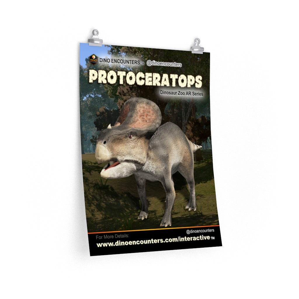 Protoceratops Dinosaur Poster