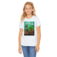 Load image into Gallery viewer, DinoEncounters Oviraptor Augmented Reality Dinosaur Youth T-Shirt
