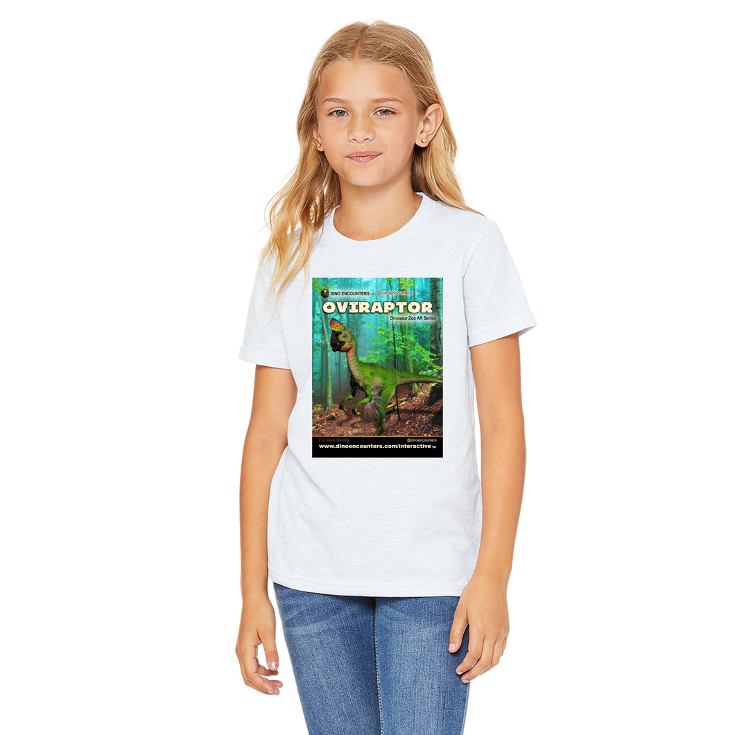 DinoEncounters Oviraptor Augmented Reality Dinosaur Youth T-Shirt