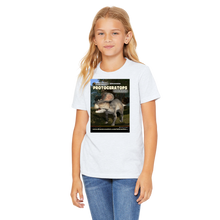 Load image into Gallery viewer, DinoEncounters Protoceratops Augmented Reality Dinosaur Youth T-Shirt
