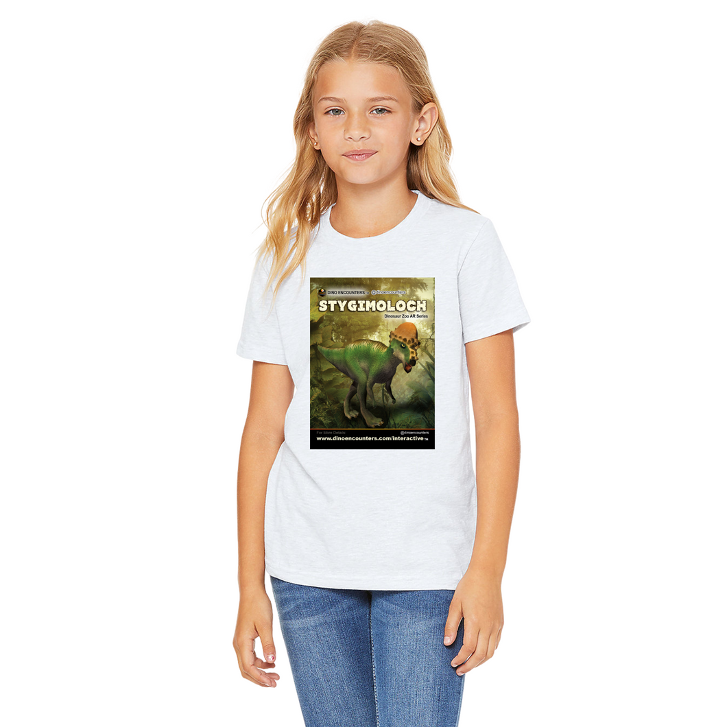 DinoEncounters Stygimoloch Augmented Reality Dinosaur Youth T-Shirt