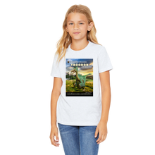 Load image into Gallery viewer, DinoEncounters Troodon Augmented Reality Dinosaur Youth T-Shirt
