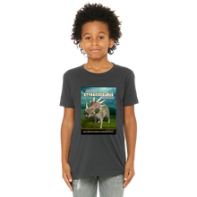 Load image into Gallery viewer, DinoEncounters Styracosaurus Augmented Reality Dinosaur Youth T-Shirt
