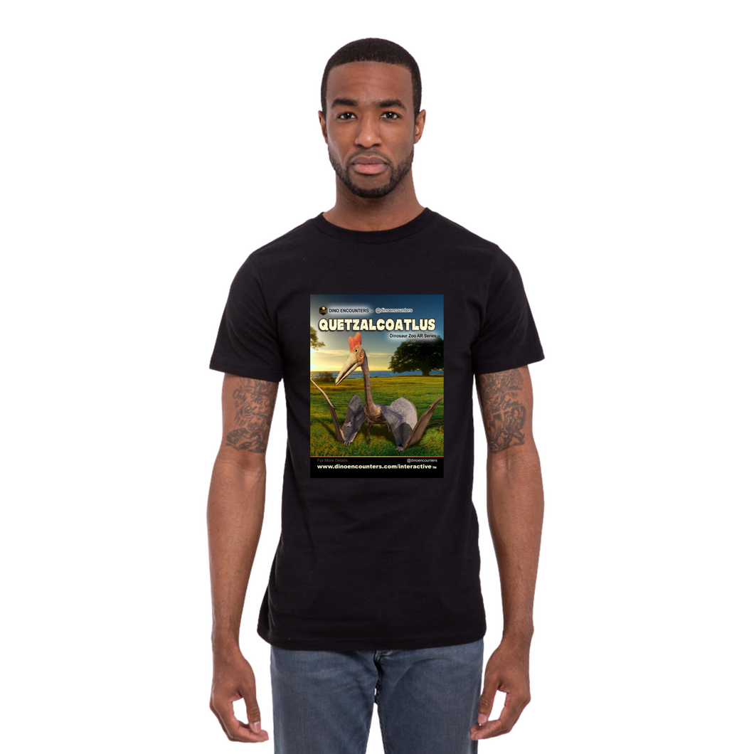 DinoEncounters Quetzalcoatlus Augmented Reality Dinosaur Men's T-shirt!