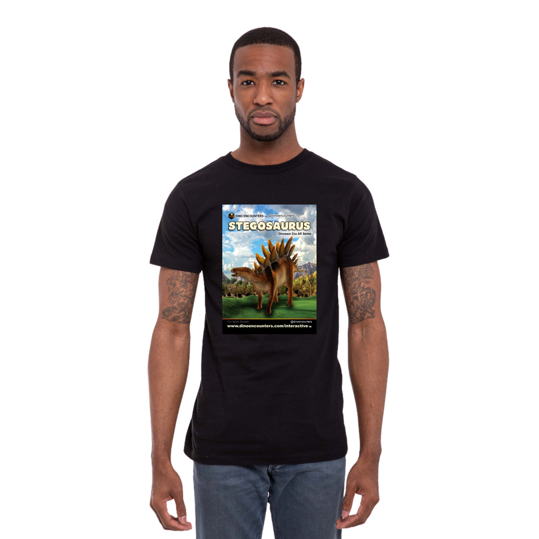DinoEncounters Stegosaurus Augmented Reality Dinosaur Men's T-shirt!