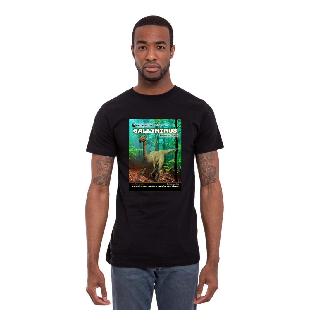 DinoEncounters Gallimimus Augmented Reality Dinosaur Men's T-shirt!