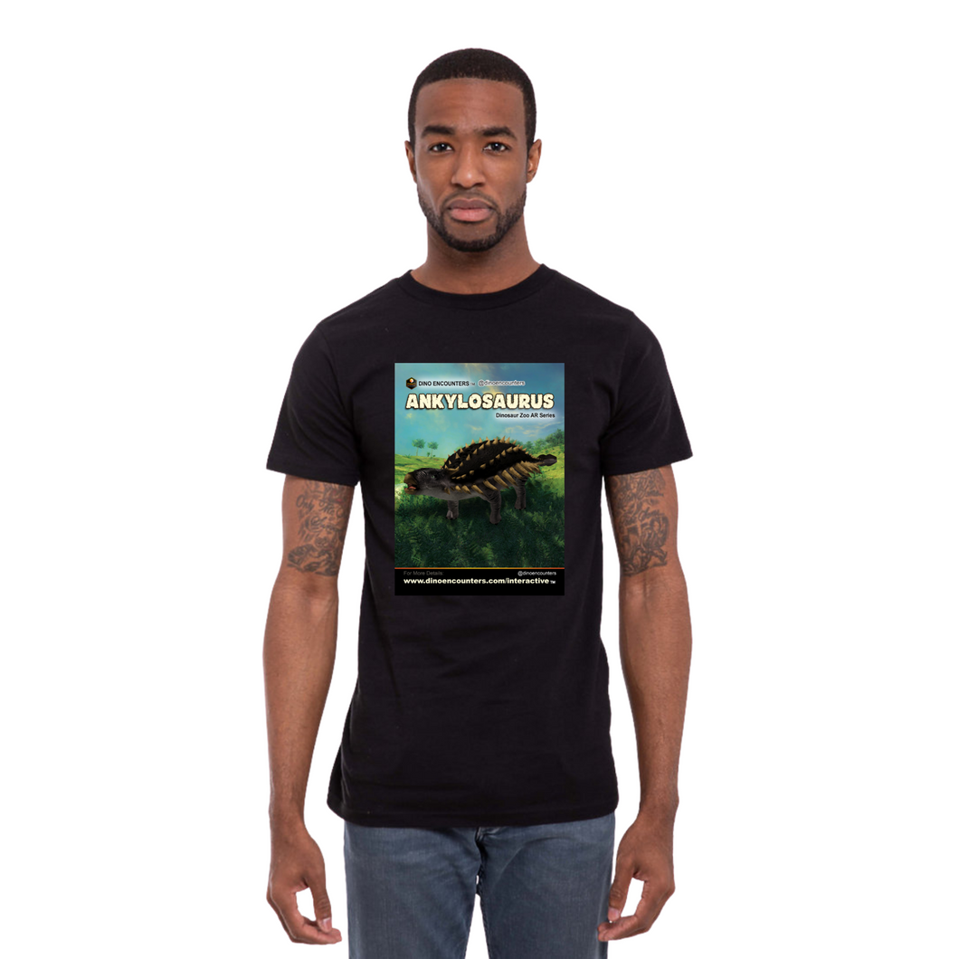 DinoEncounters Ankylosaurus Augmented Reality Dinosaur Men's T-shirt!