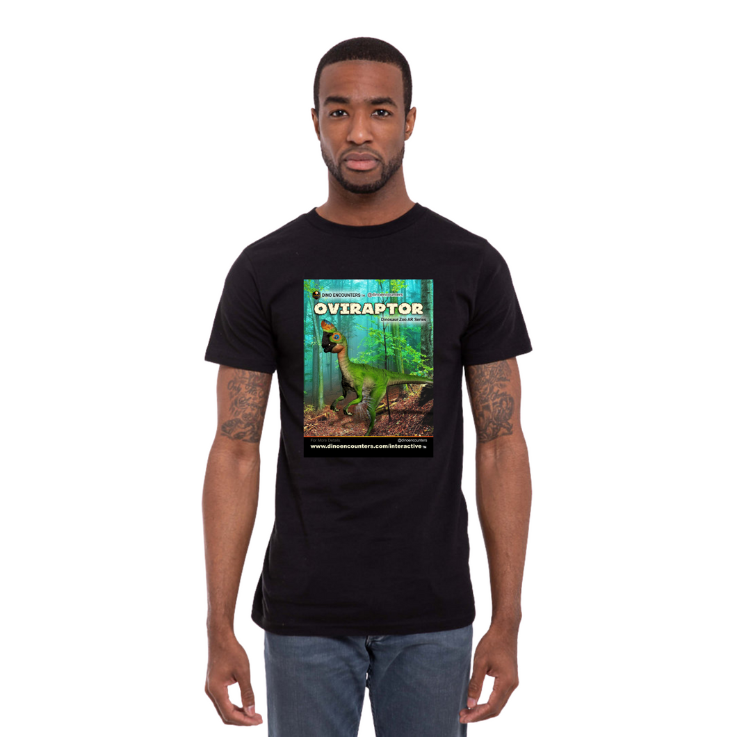 DinoEncounters Oviraptor Augmented Reality Dinosaur Men's T-shirt!