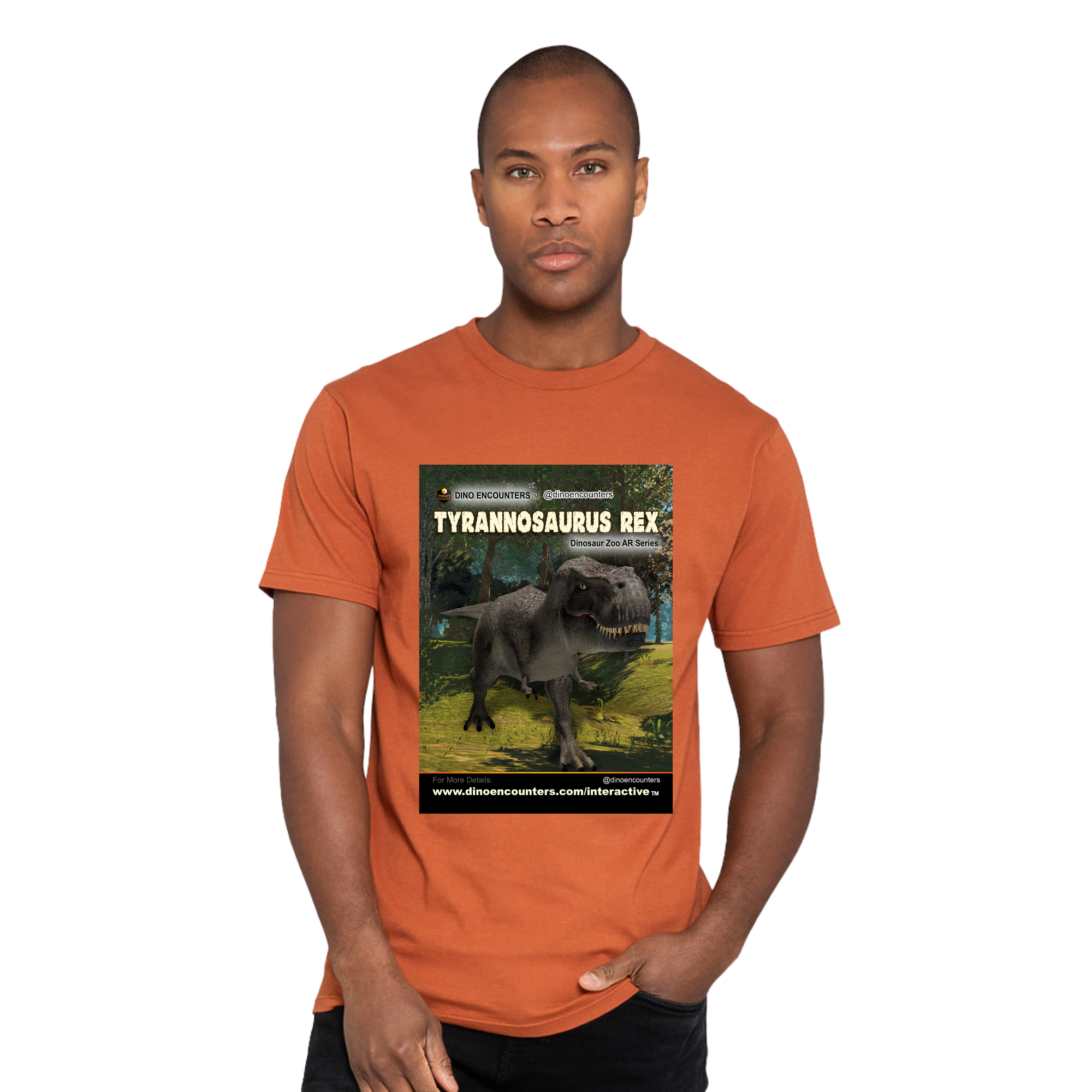 DinoEncounters T-Rex Augmented Reality Dinosaur Men
