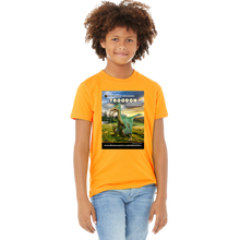 Load image into Gallery viewer, DinoEncounters Troodon Augmented Reality Dinosaur Youth T-Shirt
