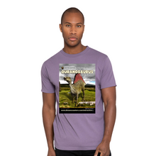Load image into Gallery viewer, DinoEncounters Ouranosaurus Augmented Reality Dinosaur Men&#39;s T-shirt!
