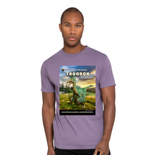 Load image into Gallery viewer, DinoEncounters Troodon  Augmented Reality Dinosaur Men&#39;s T-shirt!
