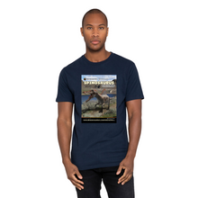 Load image into Gallery viewer, DinoEncounters Spinosaurus Augmented Reality Dinosaur Men&#39;s T-shirt!

