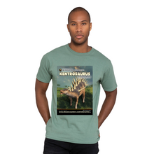 Load image into Gallery viewer, DinoEncounters Kentrosaurus Augmented Reality Dinosaur Men&#39;s T-shirt!
